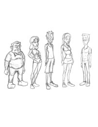 Cartoony Characters01